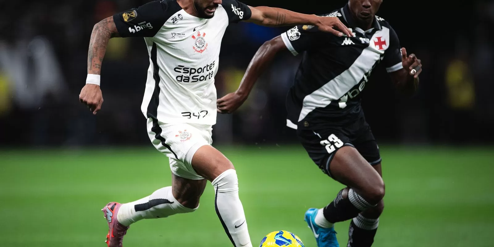 Copa do Brasil: Corinthians e Vasco iniciam final com empate sem gols