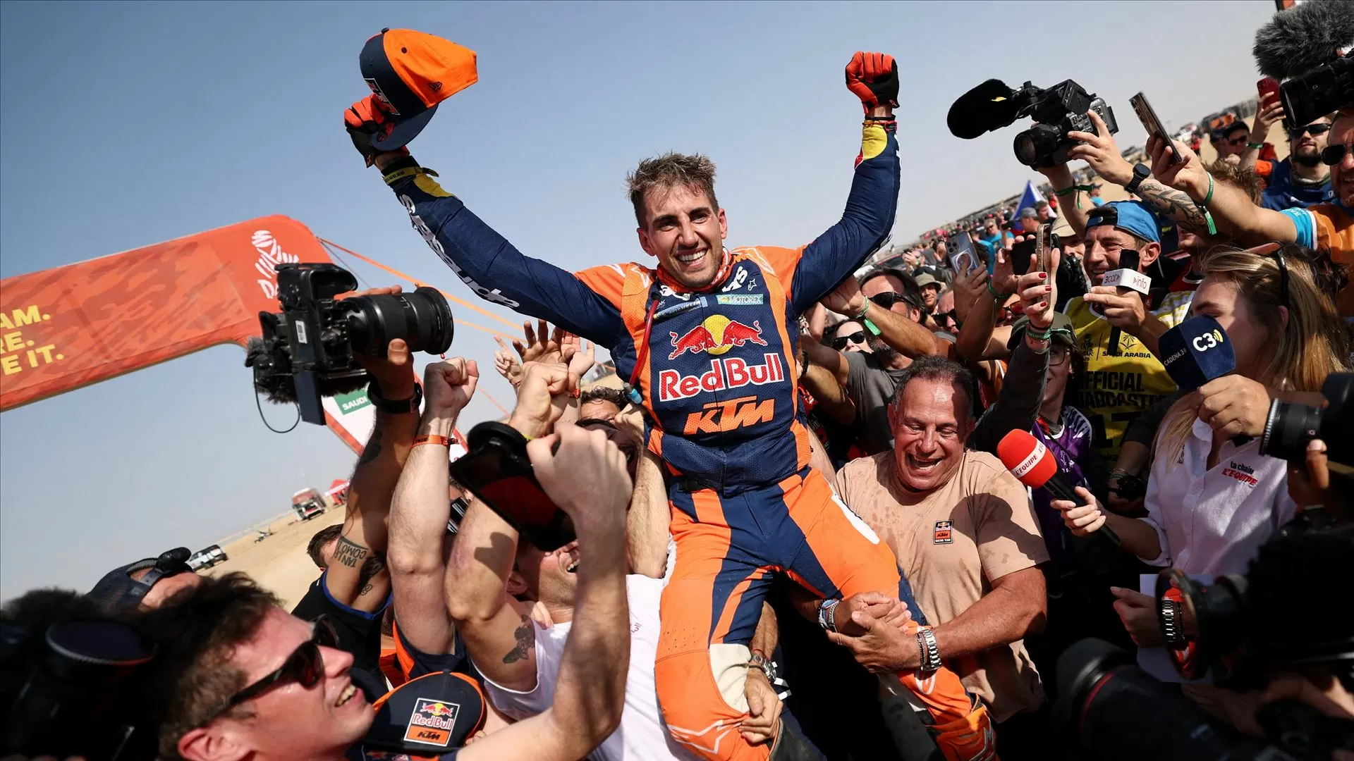 ​Dakar 2026: Luciano Benavides vence nas motos