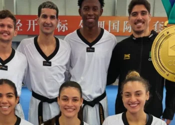 Brasil é tricampeão na Copa do Mundo por equipes de taekwondo na China